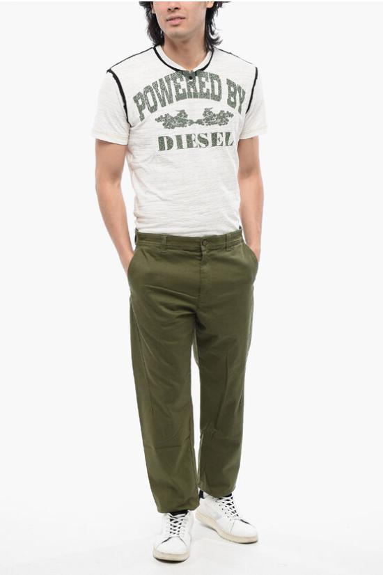  디젤 치노 팬츠 A11095 0HJAH 5AF Green - DIESEL