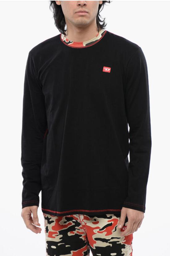  디젤 라운지 웨어 A11110 0LICY E6629 Nero Multicolor - DIESEL