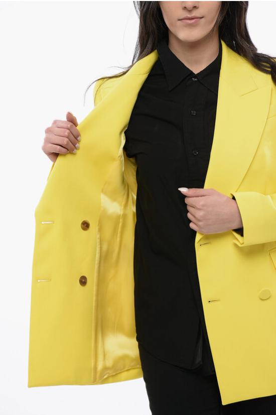  알렉산더 맥퀸 수트 자켓 712696QJAAC7033 Yellow - ALEXANDER MCQUEEN