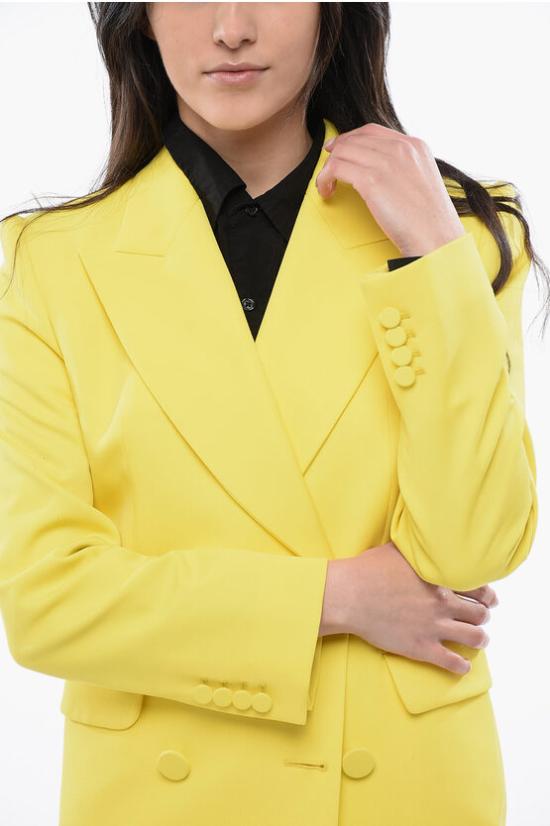  알렉산더 맥퀸 수트 자켓 712696QJAAC7033 Yellow - ALEXANDER MCQUEEN