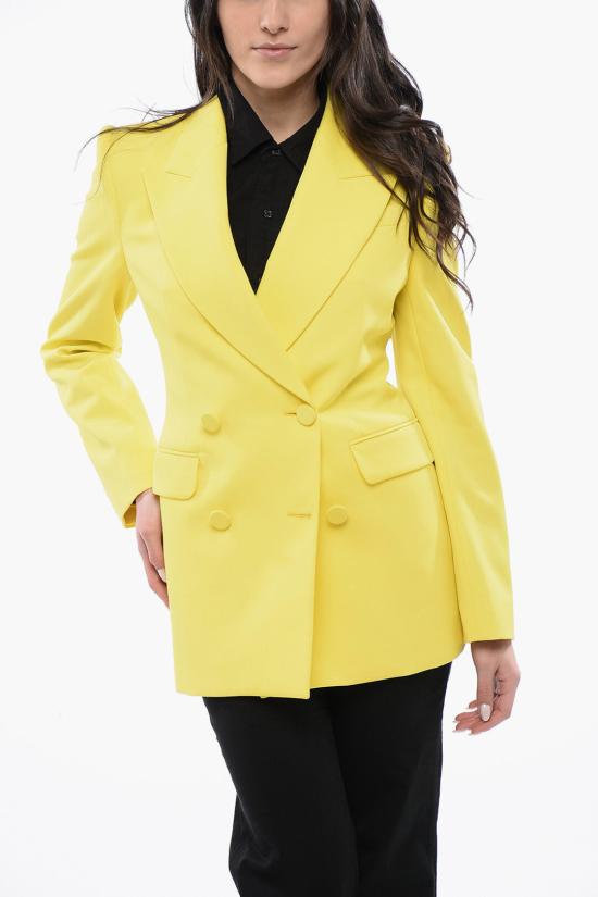  알렉산더 맥퀸 수트 자켓 712696QJAAC7033 Yellow