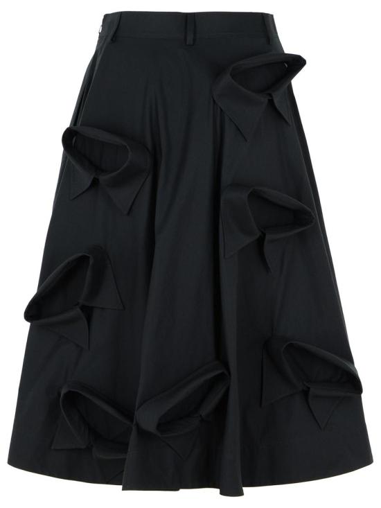 25SS 모스키노 숏 스커트 J0101 05310555 Black - MOSCHINO