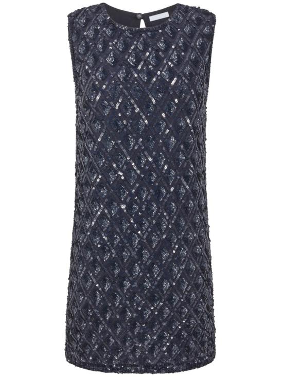 25SS 파로쉬 원피스 GILD D722508 012 BLU BLUE