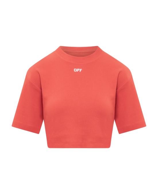  오프화이트 반팔 티셔츠 OWAA081S23JER0012901 DOM