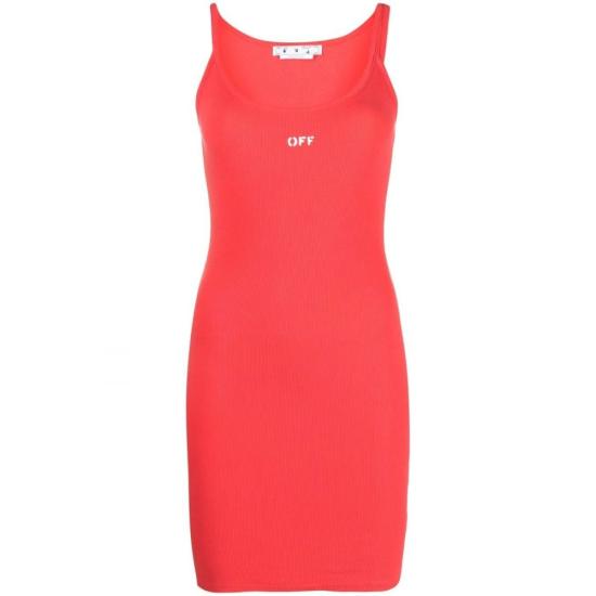  오프화이트 숏 원피스 OWDB304S23JER0012901 DOM