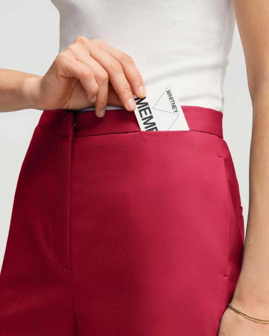  아르젠트 스트레이트 팬츠 존스 트라우저 카민 - ARGENT