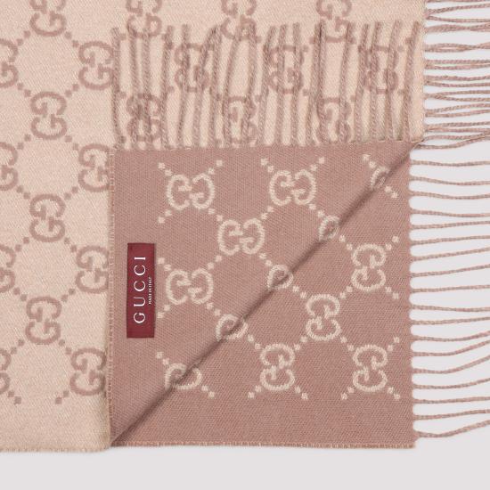 25SS 구찌 머플러/스카프 816441 3GAMK 2079 COFFEE BEIGE - GUCCI