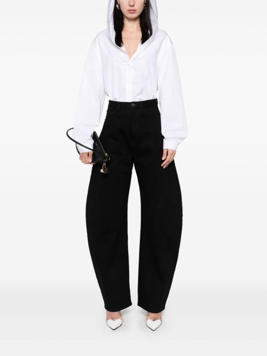 25SS 알라이아 블라우스 AA9C0969T611A 000 BLANC - ALAIA