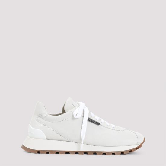 25SS 브루넬로 쿠치넬리 스니커즈 MZSFG2110 C159 BIANCO