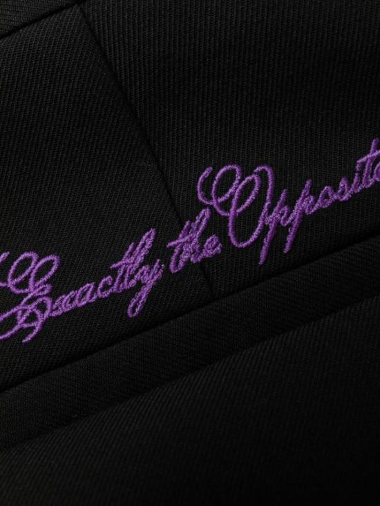  오프화이트 스트레이트 팬츠 OWCA174S23FAB0031037 DOM - OFF WHITE