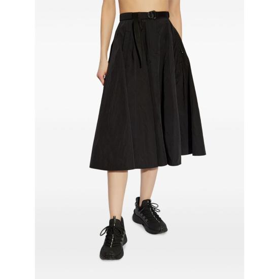 25SS 몽클레어 미디 스커트 597V5 2D000 06 999 BLACK - MONCLER