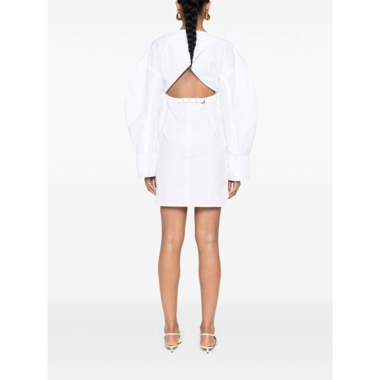25SS 자크뮈스 원피스 243DR199 1520 100 WHITE - JACQUEMUS