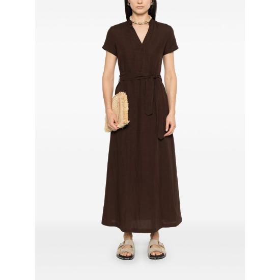 25SS 아페쎄 롱 원피스 VIALV F35040 CAA BROWN - A.P.C.