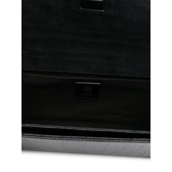 25SS 아페쎄 클러치/파우치 PXBLJ F61986 LZZ BLACK - A.P.C.