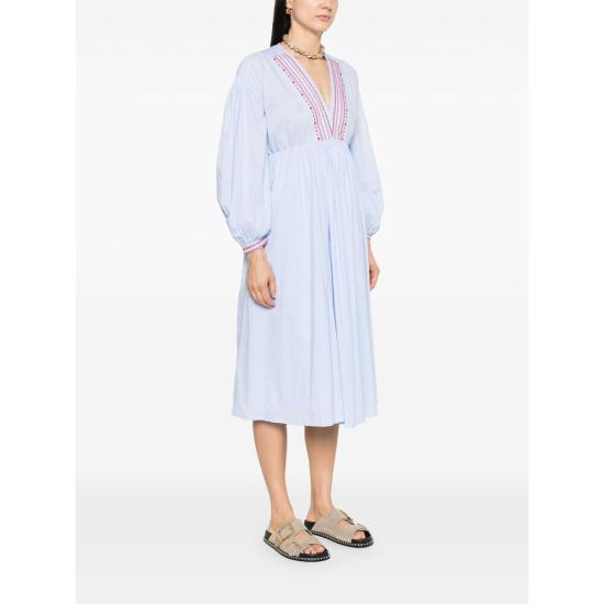 25SS 아페쎄 롱 원피스 COHHH F35203 IAB BLUE - A.P.C.