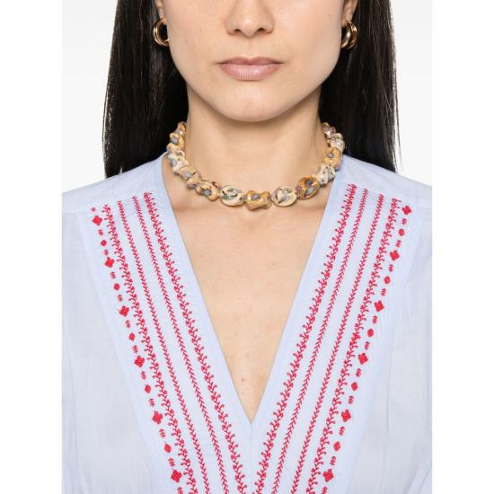 25SS 아페쎄 롱 원피스 COHHH F35203 IAB BLUE - A.P.C.