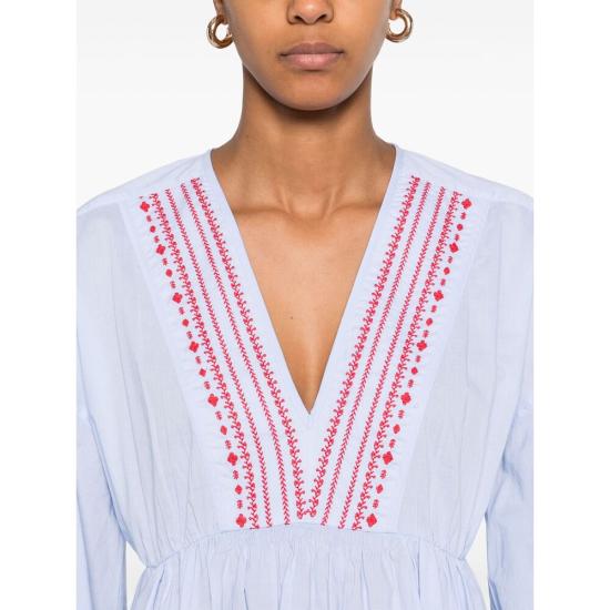 25SS 아페쎄 블라우스 COHHH F13449 IAB BLUE - A.P.C.