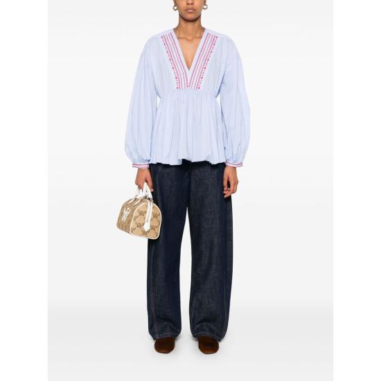 25SS 아페쎄 블라우스 COHHH F13449 IAB BLUE - A.P.C.