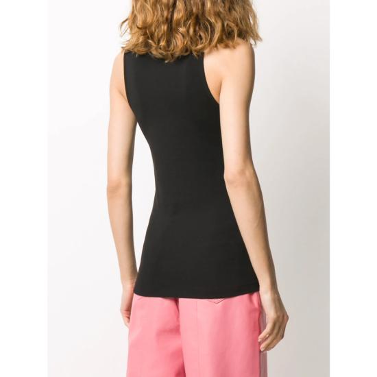 25SS 파투 민소매 티셔츠 JE0159994 999B BLACK - PATOU