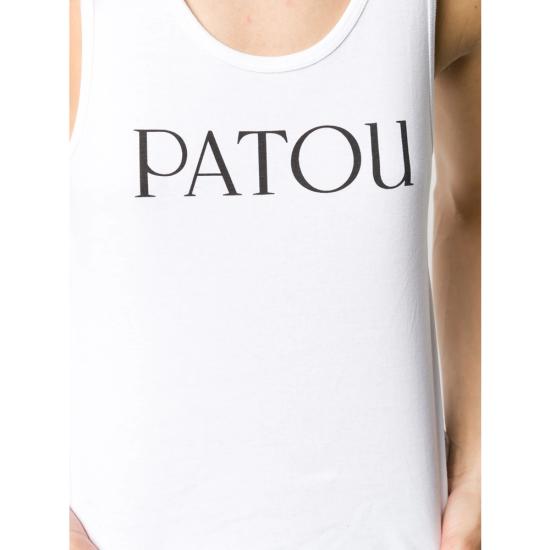 25SS 파투 민소매 티셔츠 JE0159994 001W WHITE - PATOU