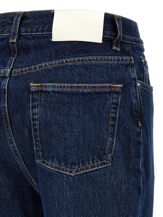 26FW 루루 드 세종 데님 팬츠 WULARWASHED BLUE - LOULOU DE SAISON