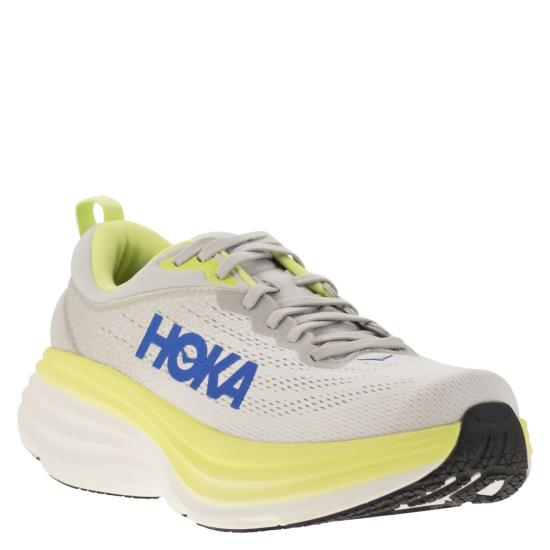 25SS 호카 본디 8 1123202 LIGHT GREY YELLOW - HOKA
