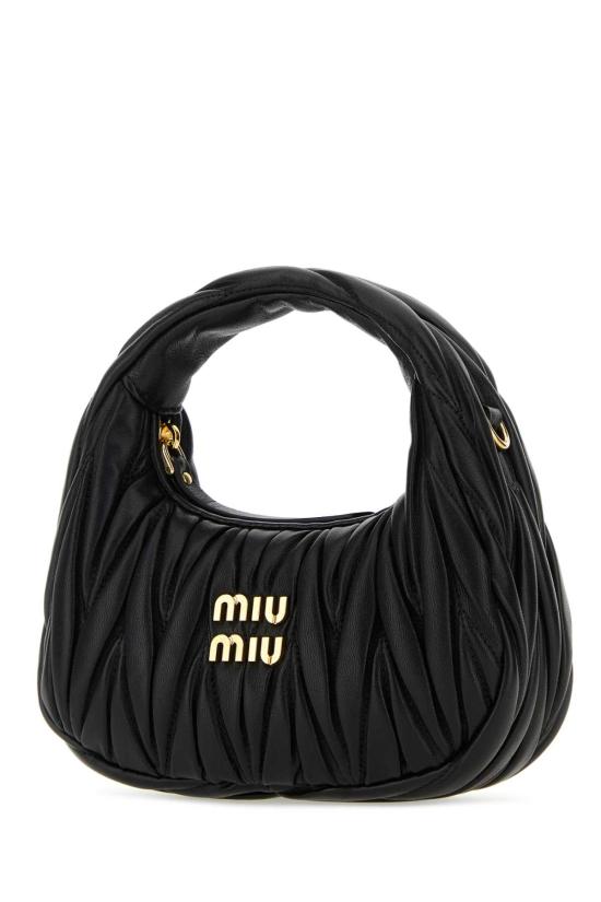 25FW 미우미우 숄더백 5BP078AN88F0002 BLACK DOM - MIU MIU