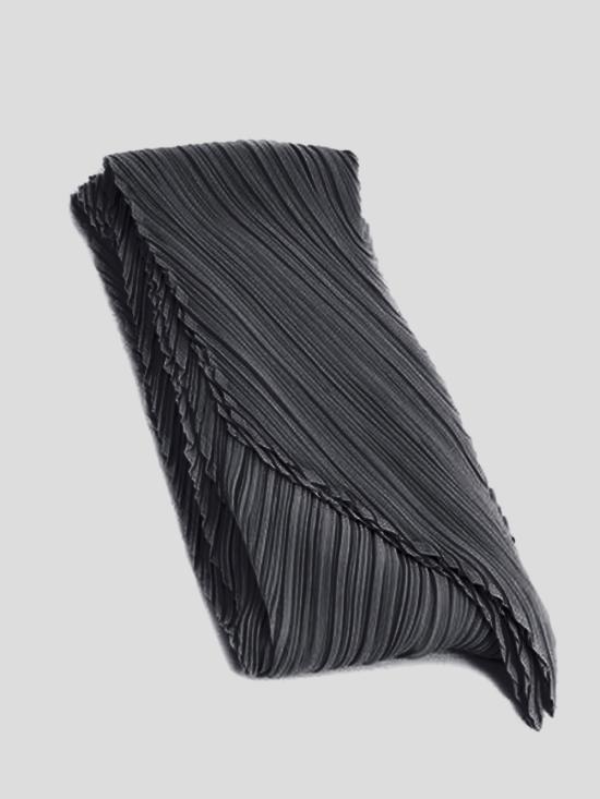  플리츠플리즈 머플러/스카프 PP49AD00112 GRAY DOM