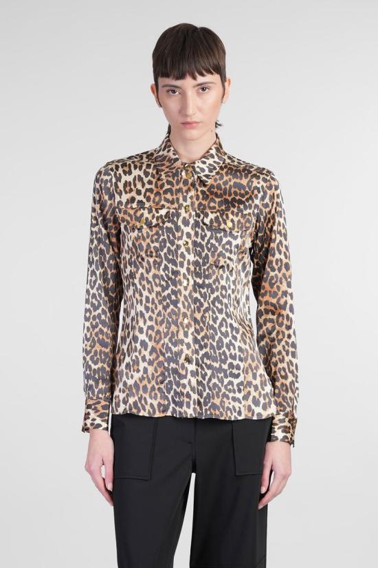 25SS 가니 셔츠 411916 W0321 Multicolor