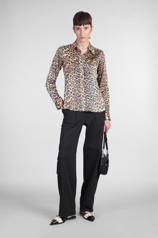 25SS 가니 셔츠 411916 W0321 Multicolor - GANNI