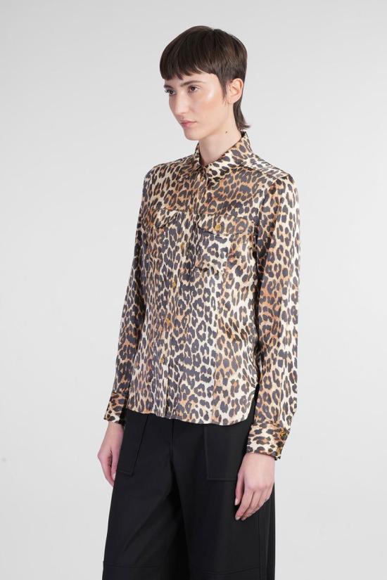 25SS 가니 셔츠 411916 W0321 Multicolor - GANNI