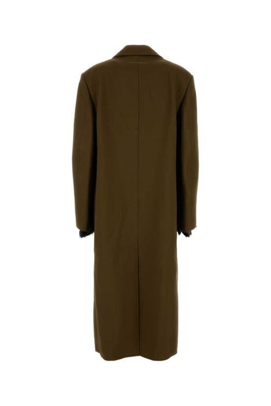 25SS MM6 메종마르지엘라 코트 S62AA0088M35222 159 BROWN - MM6 MAISON MARGIELA