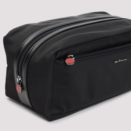 25SS 키톤 뷰티 케이스 UBA0057N0122101001 Black - KITON