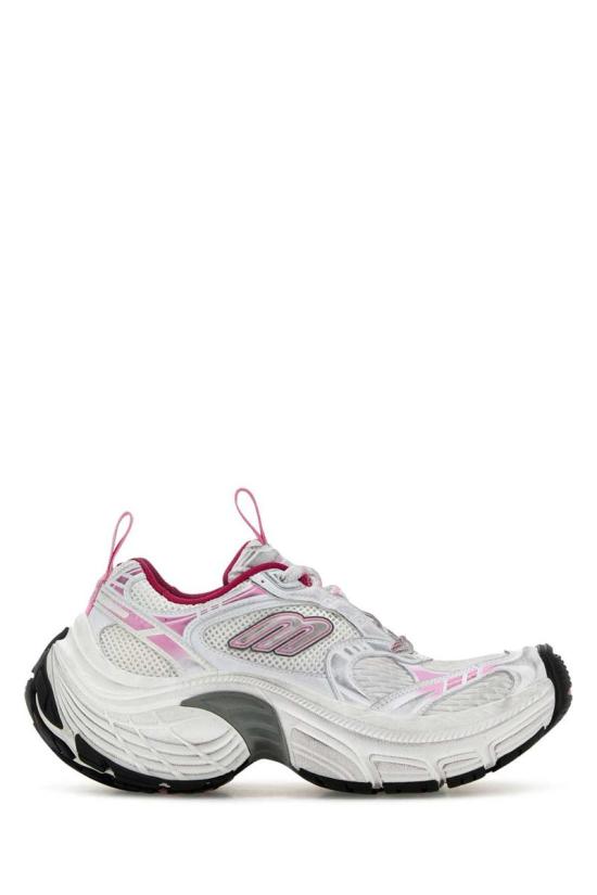 25FW 발렌시아가 로퍼 815853W2MV2 9511 WHITLPINKGRYBLAC