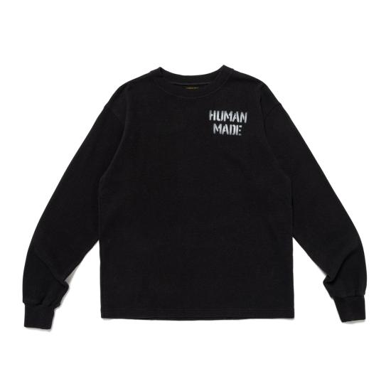  휴먼메이드 써멀 롱슬리브 티셔츠 HM28CS006 BLACK DOM