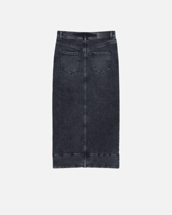  핑코 미디 스커트 103903A20U PJY Grey - PINKO