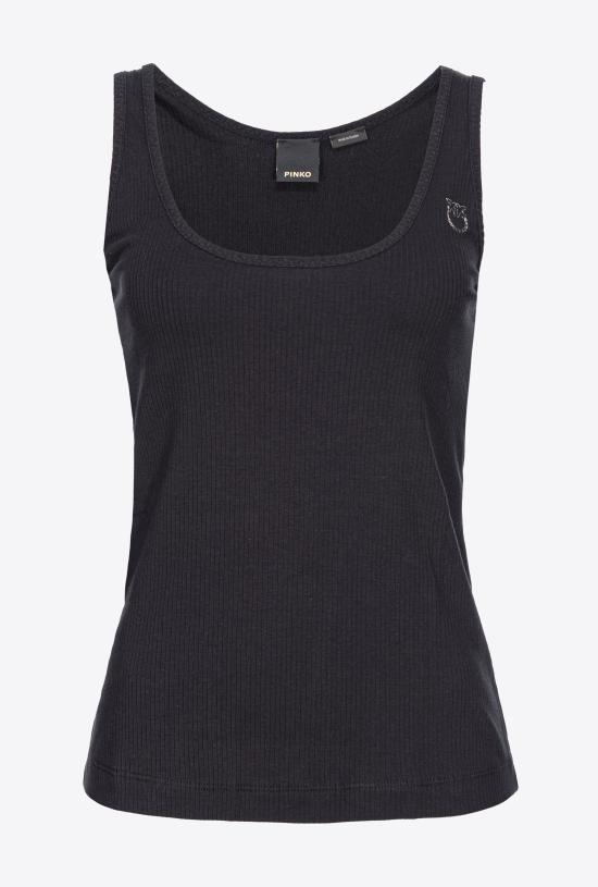  핑코 민소매 티셔츠 103573A1X4 Z99 Black