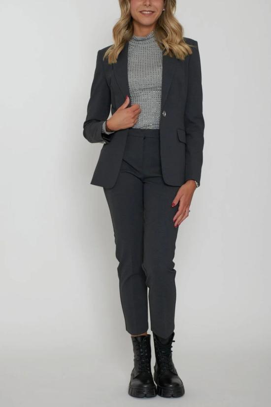 24FW 핑코 수트 자켓 100254A24 I76 Grey - PINKO