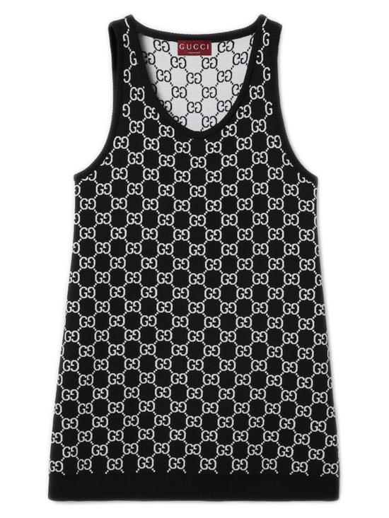 25SS 구찌 미디 원피스 786403XKD8T 1070 Black