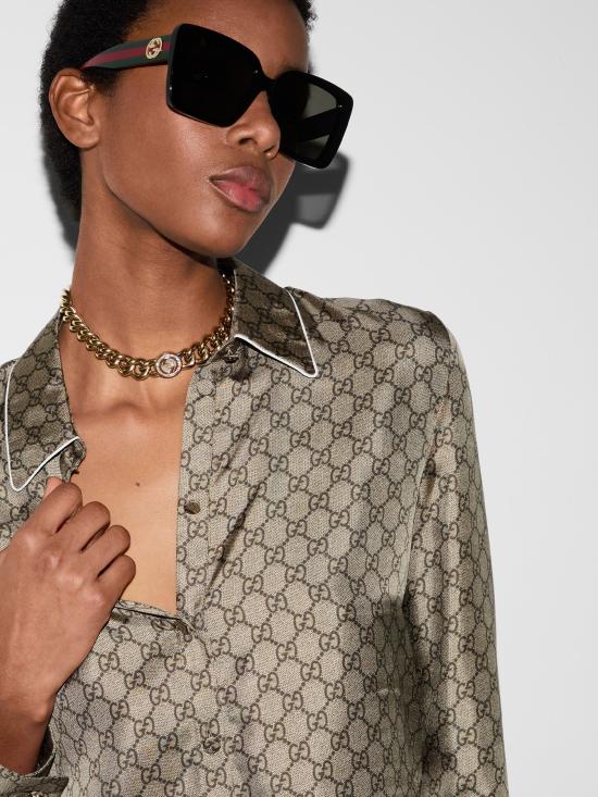 25SS 구찌 셔츠 813313ZANRP 2237 Beige - GUCCI