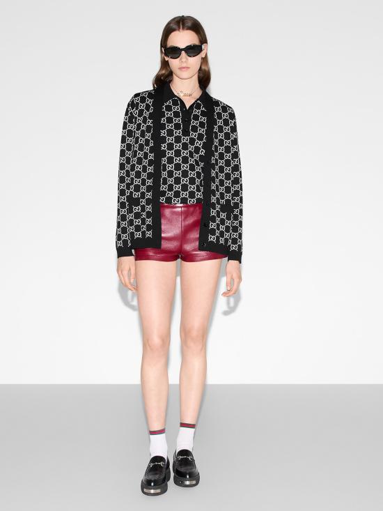 25SS 구찌 가디건 798157XKEJP 1070 Black - GUCCI