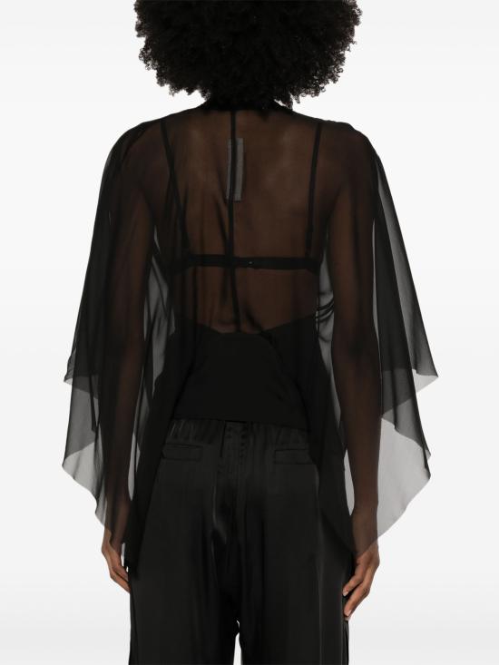 25SS 릭 오웬스 셔츠 RP01E7731S 09 Black - RICK OWENS