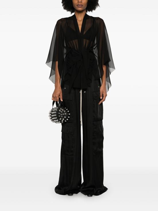 25SS 릭 오웬스 셔츠 RP01E7731S 09 Black - RICK OWENS