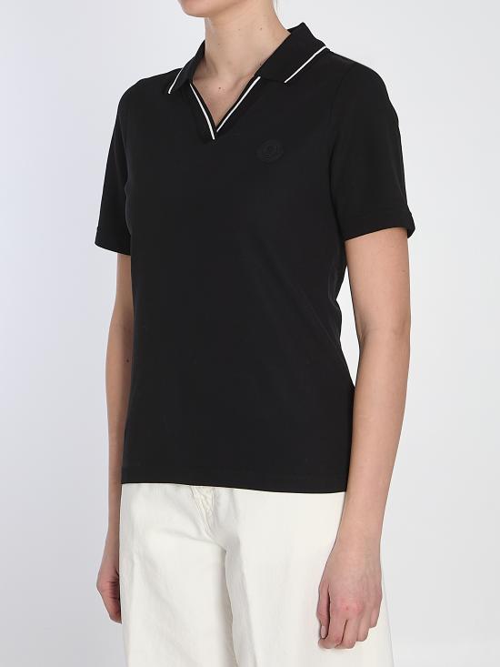 25SS 몽클레어 폴로 티셔츠 8A00004 BLACK - MONCLER