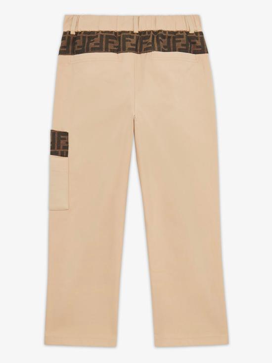 25SS [주니어] 펜디 팬츠 JMF508ADEH F1P2P Beige - FENDI