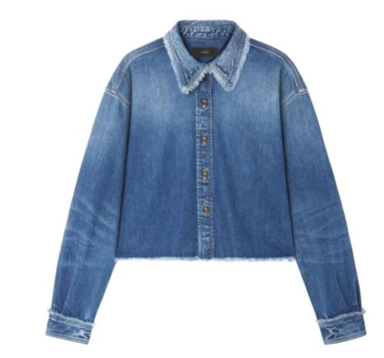 25SS 알라누이 셔츠 LWYE00AR25 DEN0014700 Dark wash - ALANUI