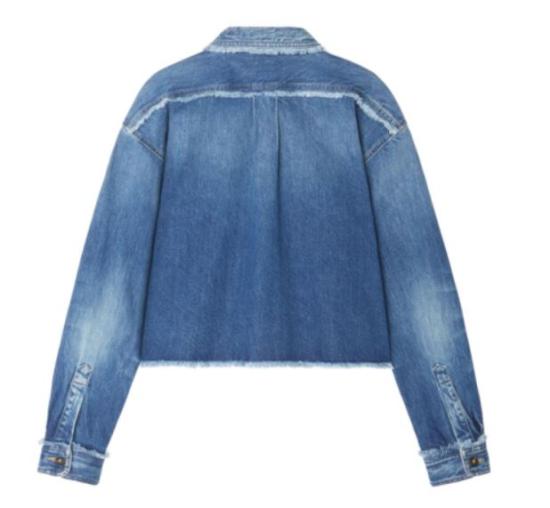 25SS 알라누이 셔츠 LWYE00AR25 DEN0014700 Dark wash - ALANUI