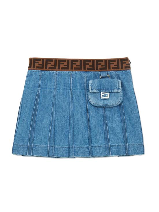 25SS [주니어] 펜디 스커트 JFE165ATRF F0QG0 Blue