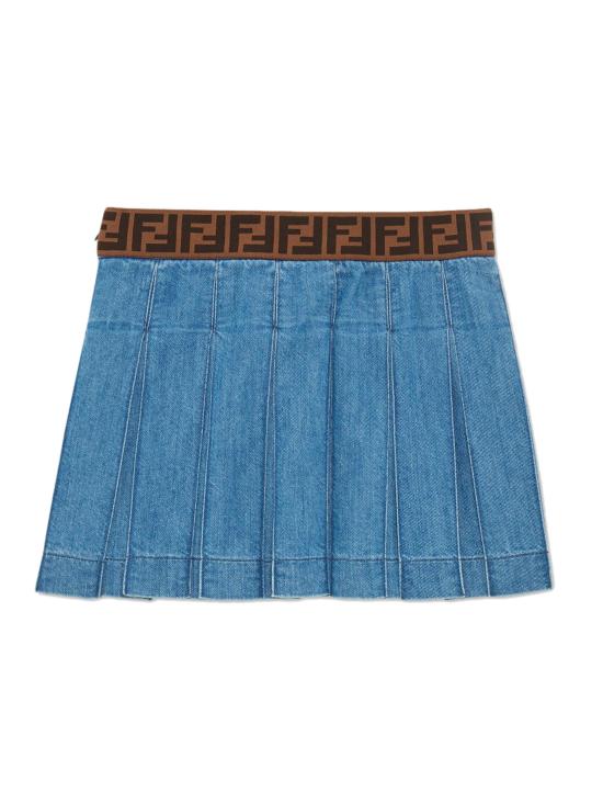 25SS [주니어] 펜디 스커트 JFE165ATRF F0QG0 Blue - FENDI