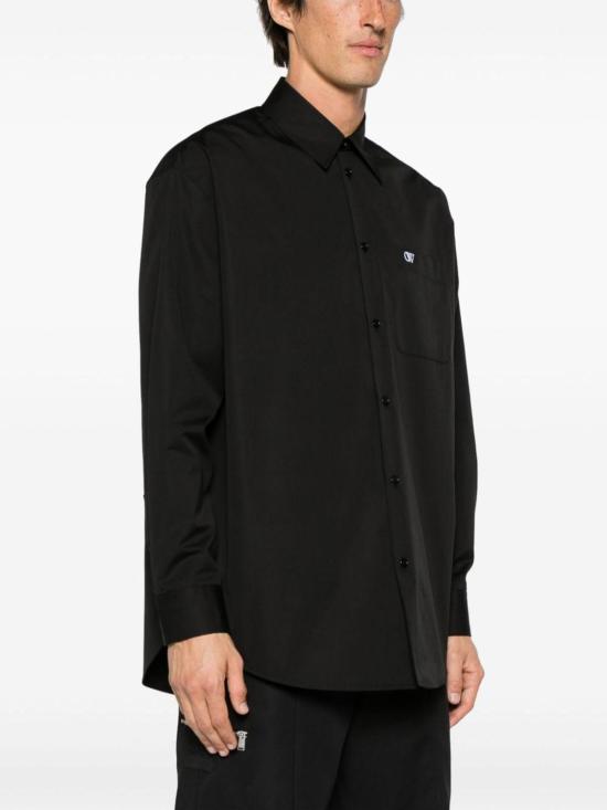  오프화이트 긴팔 셔츠 OMGE004C99FAB0011001 Black - OFF WHITE